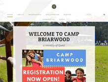 Tablet Screenshot of campbriarwood.org